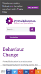 Mobile Screenshot of pivotaleducation.com